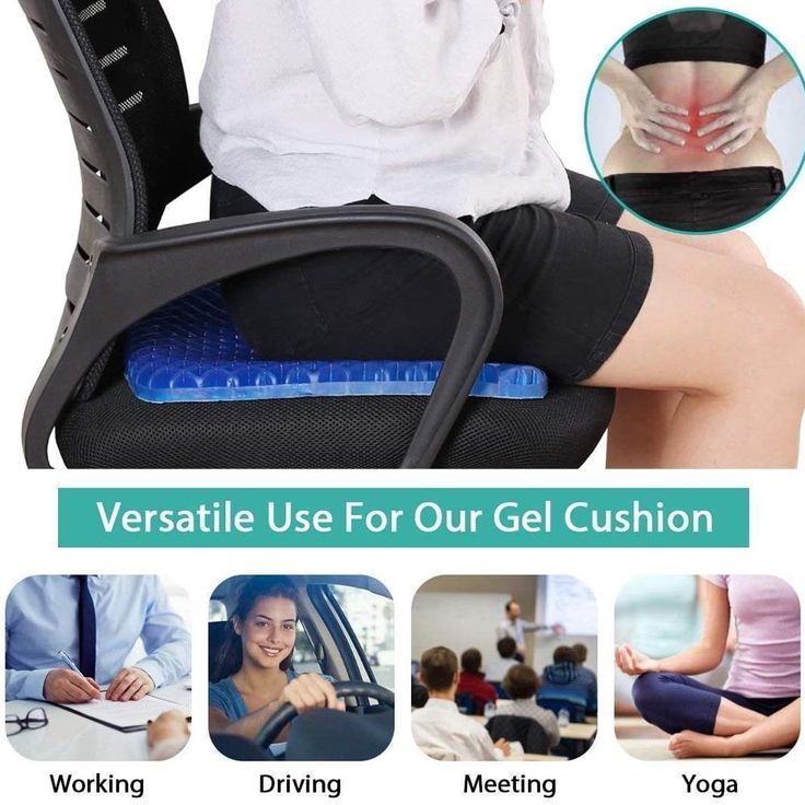 Egg Sitter™ Honeycomb Gel Seat — For Office, Car & Home
