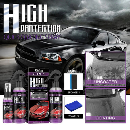 10x More Powerful Car Coating Spray | Buy 1 Get 1🔥 (Pack Of 2)