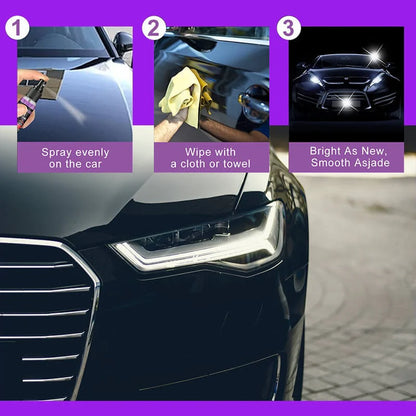 10x More Powerful Car Coating Spray | Buy 1 Get 1🔥 (Pack Of 2)
